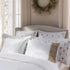 Evelyn Wildflower Embroidered 300 Thread Count Cotton Percale Regular Pillowcases - Pair - daals