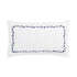Adeline Midnight Blue Floral Embroidered 600 Thread Count Cotton Sateen King Size Oxford Pillowcases - Pair - daals