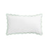 Lucinda Seafoam Green Wave 300 Thread Count Cotton Percale King Size Pillowcases - Pair - daals