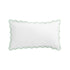 Lucinda Seafoam Green Wave 300 Thread Count Cotton Percale King Size Pillowcases - Pair