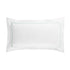 Milano Sea Spray Green Knot Embroidered 600 Thread Count Cotton Sateen King Size Oxford Pillowcases - Pair - daals