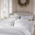 Evelyn Wildflower Embroidered 300 Thread Count Cotton Percale King Size Oxford Pillowcases - Pair - daals