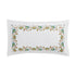 Flora & Fauna White Jacobean Floral Embroidered 300 Thread Count Cotton Percale King Size Oxford Pillowcases - Pair - daals