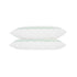 Lucinda Seafoam Green Wave 300 Thread Count Cotton Percale Regular Pillowcases - Pair - daals