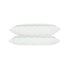 Lucinda Seafoam Green Wave 300 Thread Count Cotton Percale Regular Pillowcases - Pair