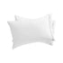 Milano Glacier Grey Knot Embroidered 600 Thread Count Cotton Sateen Regular Pillowcases - Pair - daals