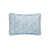 Jaipur Serenity Sky Blue Ruffle 210 Thread Count Cotton Percale Pillowcases - Pair - daals