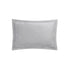Valentina Grey Floral Embroidered 600 Thread Count Cotton Sateen Oxford Pillowcases - Pair - daals