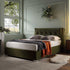 Hadley Moss Green Velvet Ottoman Storage Bed - daals