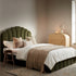 Hana Ottoman Storage Bed, Moss Green Velvet - daals
