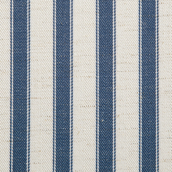 Chilworth Upholstered Ottoman Storage Bed, Blue Stripe Linen Blend