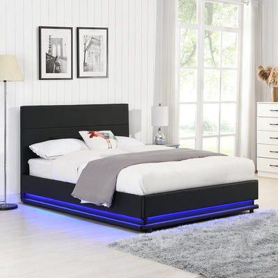 Faux Leather Beds
