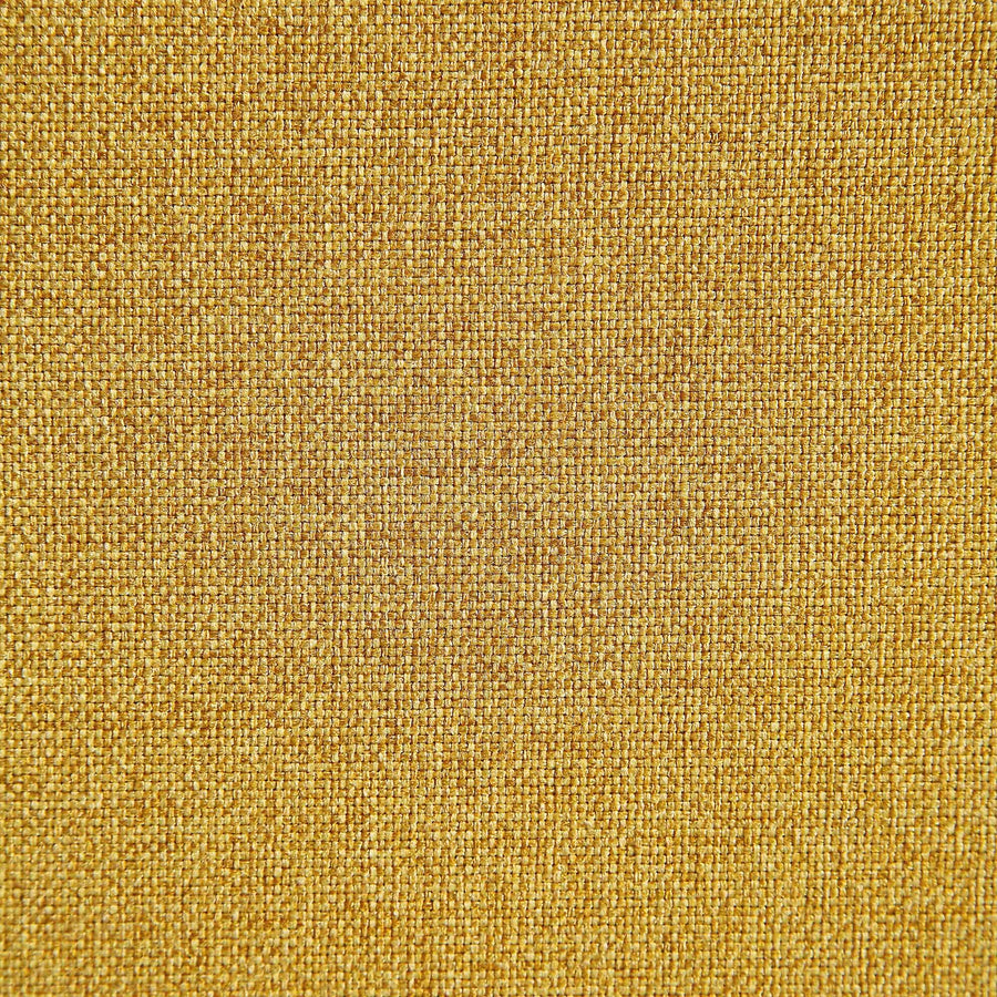 Eleanor Sunflower Yellow Fabric Upholstered Bed Frame with Domed Headboard
