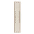 Atlan Cream & Taupe Handwoven Wool Runner - daals