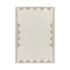 Atlan Cream & Taupe Handwoven Wool Rug - daals