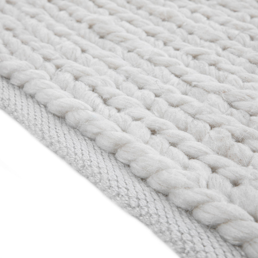 Aurora Cream Outdoor Hand Braided PET Rug