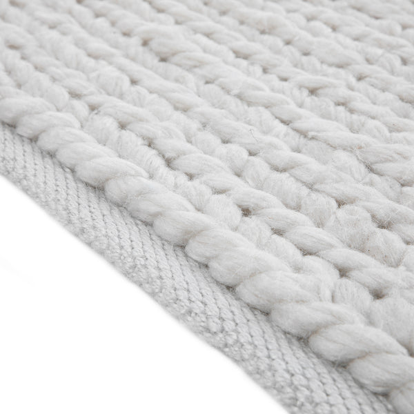 Aurora Cream Outdoor Hand Braided PET Rug