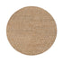 Casablanca Trellis Handwoven & Knotted Natural Jute Round Rug - daals