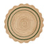 Evie Hand Braided Jute Scallop Green Round Rug - daals