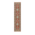 Farah Kilim Traditional Handwoven Wool & Jute Deep Red Runner - daals