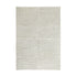 Geo Curve Cream Hand Tufted New Zealand Wool Rectangular Rug - daals