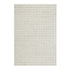 Harlem Cream Wool and Jute Checkered Hand Tufted Rectangular Rug - daals