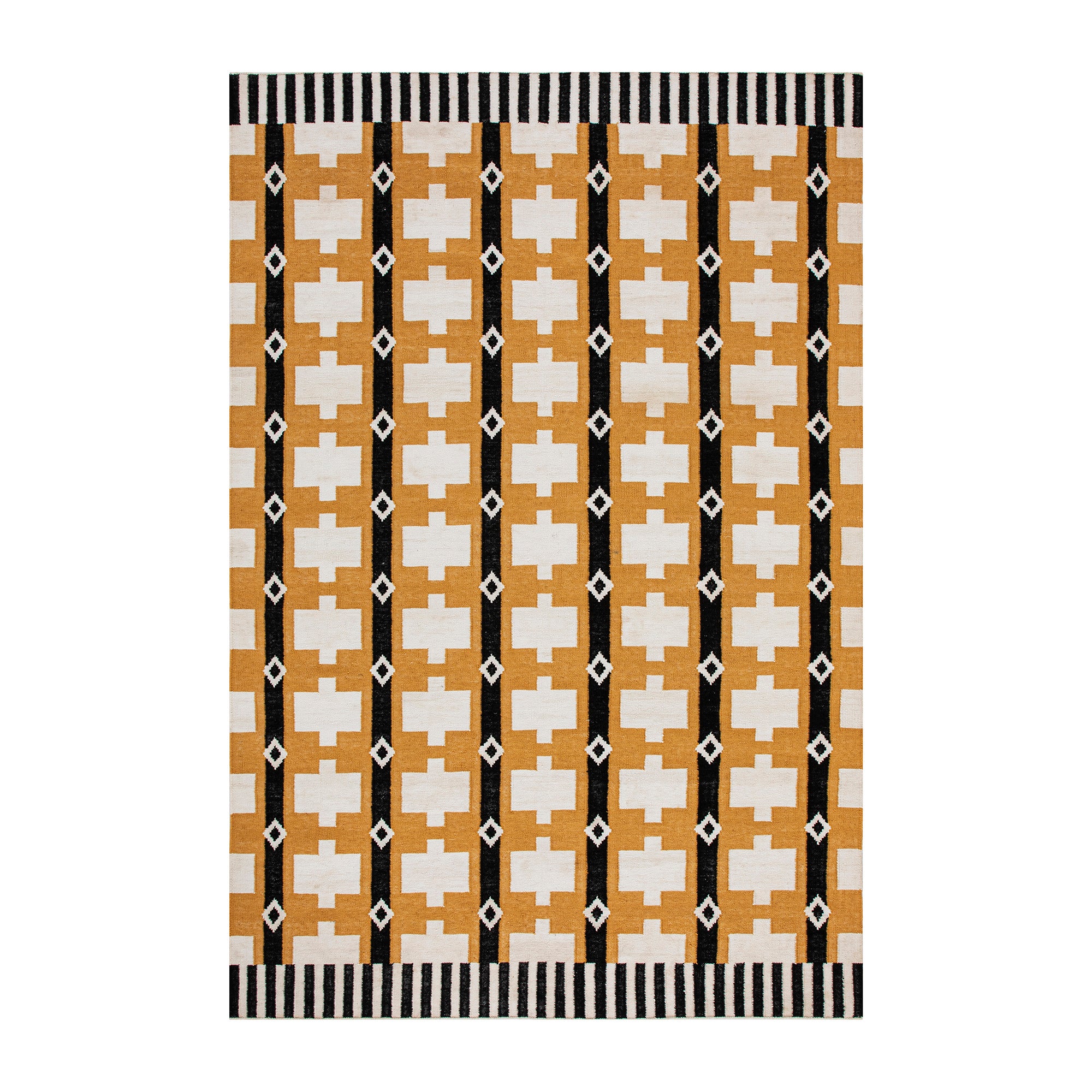 Amber Color Rug Havana Smoke & Amber Indoor Outdoor Handwoven Rug | daals