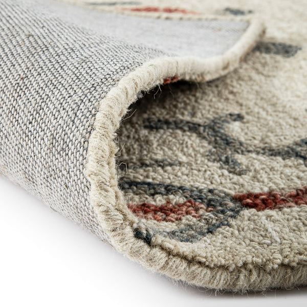 Kadiri Ikat Hand Tufted Wool Rug