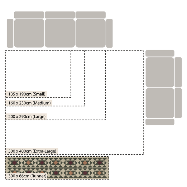 Kamala Geometric Handwoven Wool Runner