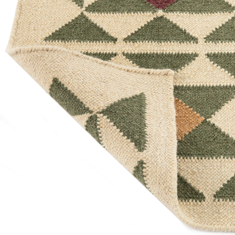 Kamala Geometric Handwoven Wool Runner