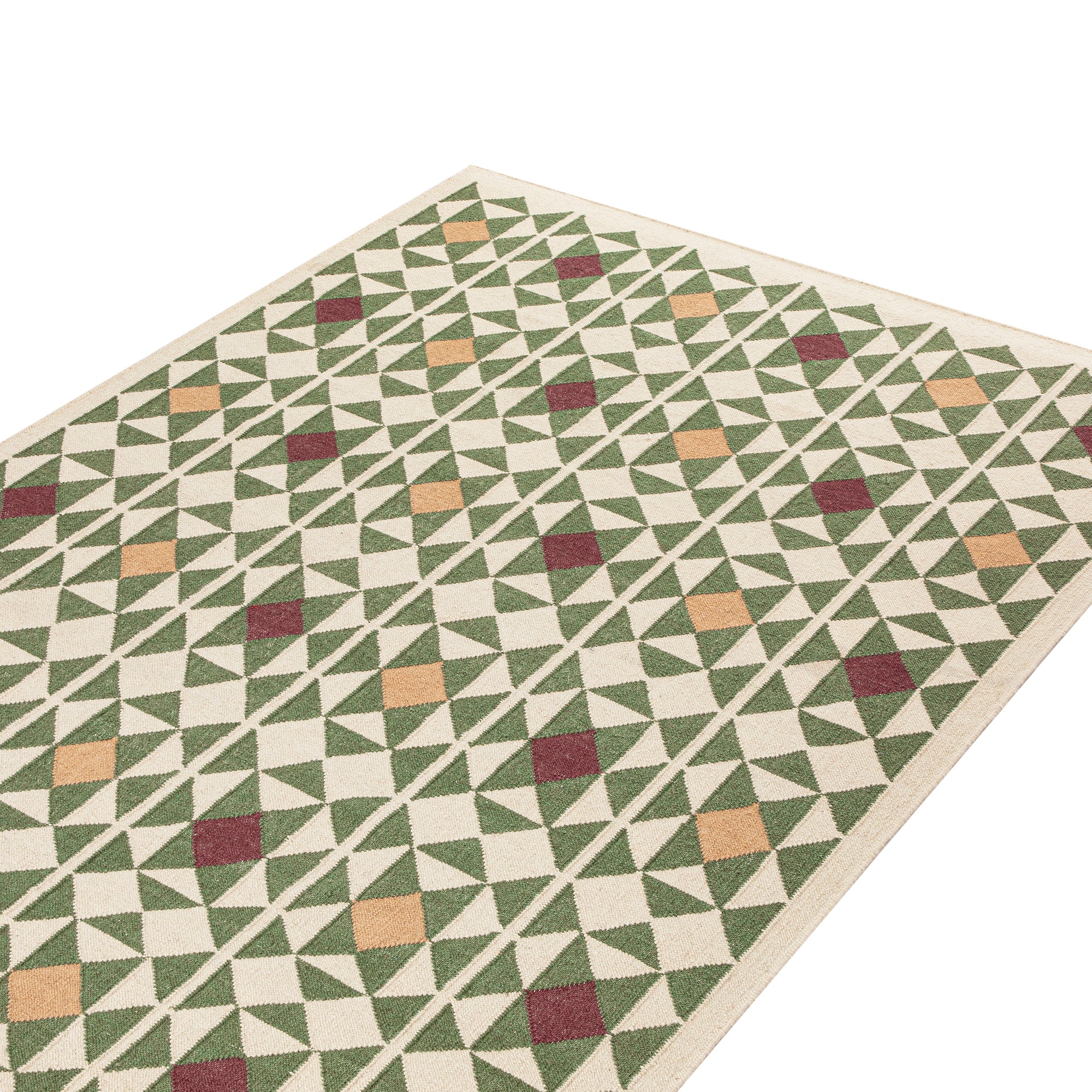 Daals Design Rugs Kamala Geometric Handwoven Wool Rug | daals
