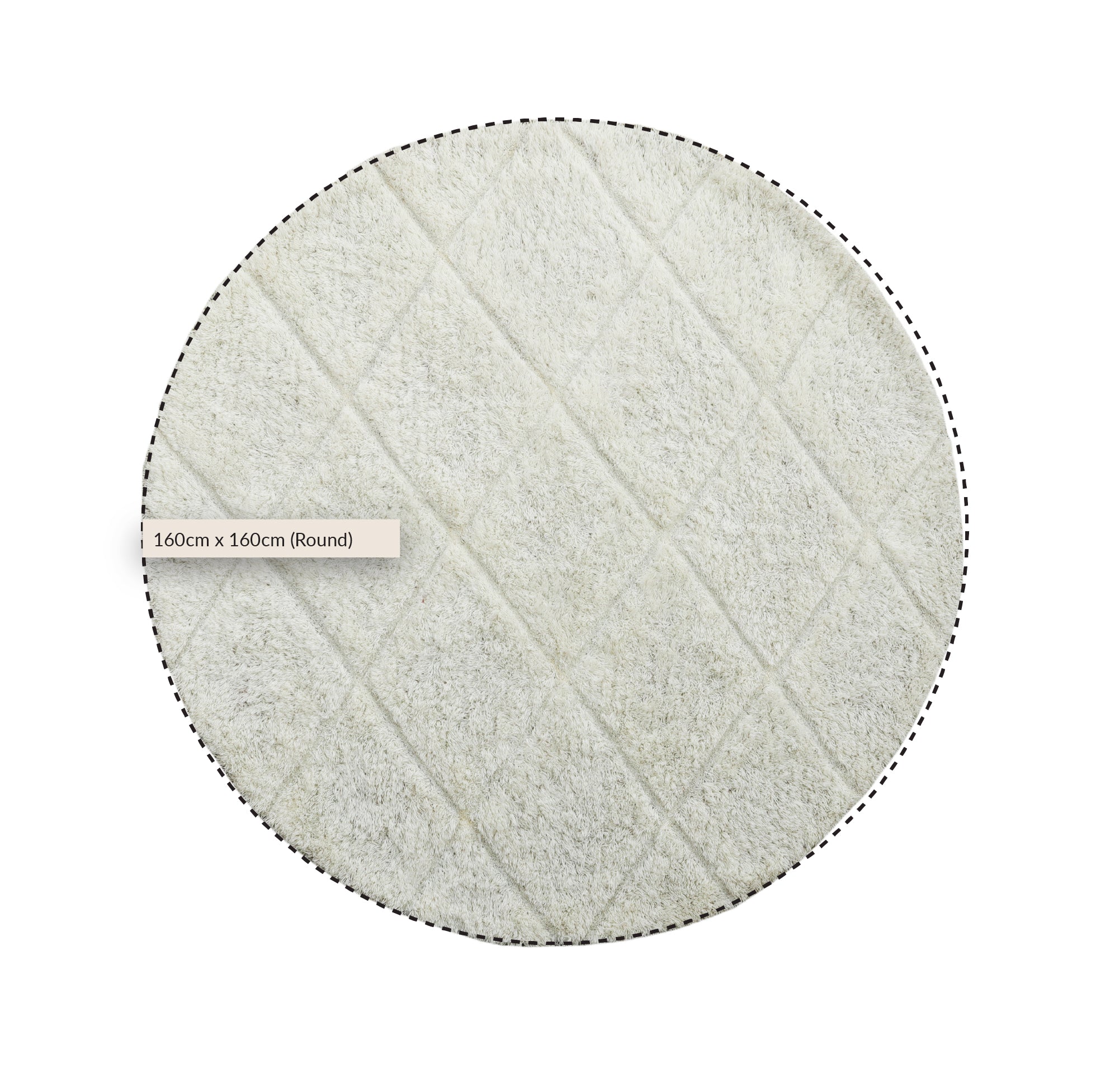 Round Rug Nz Lexi Hand Tufted New Zealand Wool Round Rug | daals