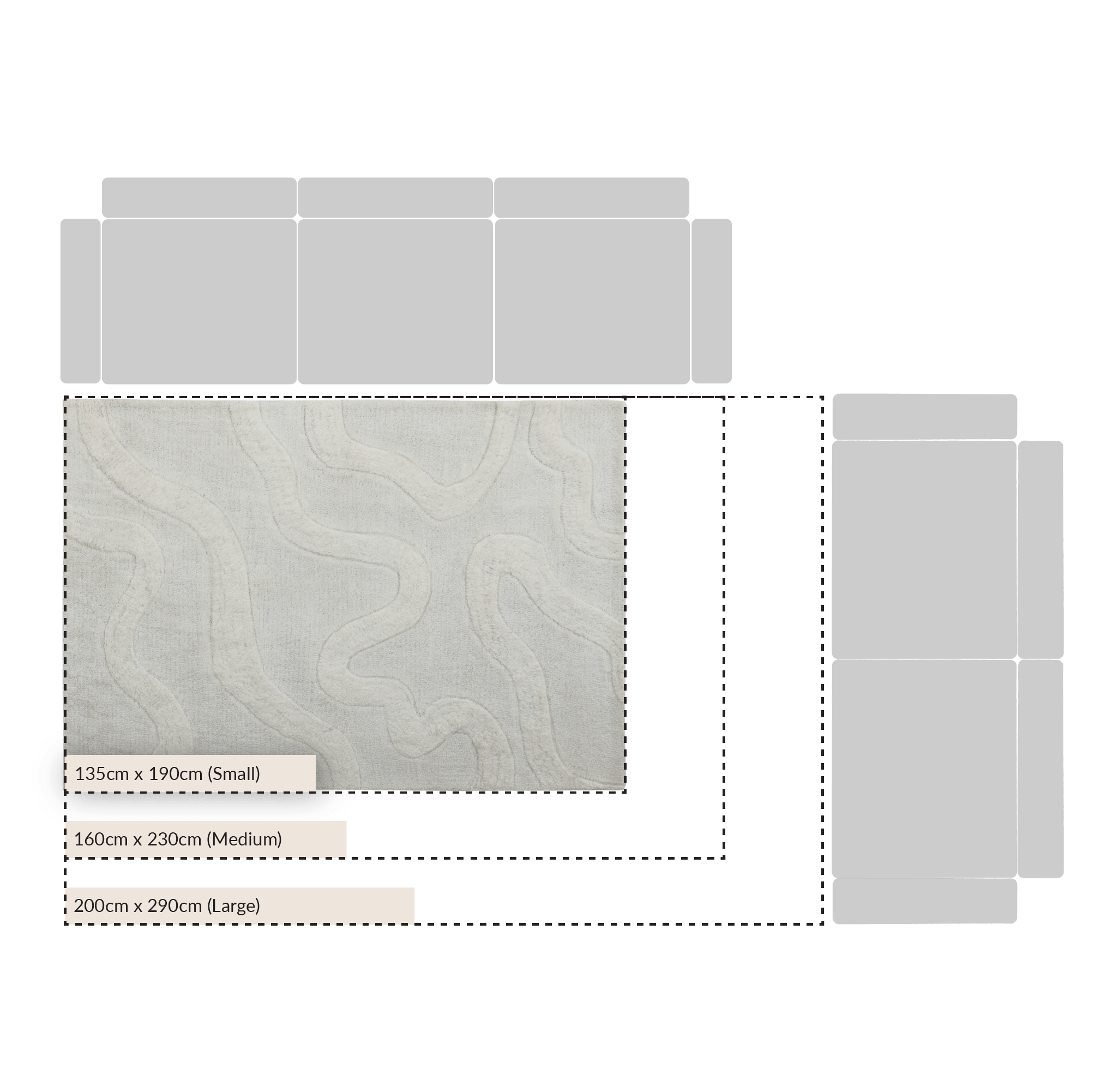 Mirage Hand Tufted New Zealand Wool Rectangular Rug | daals