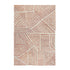 Nimbus Salmon Pink Hand Tufted New Zealand Wool Rectangular Rug - daals