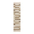 Noa Linear Cream Handwoven Wool Runner - daals