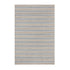 Villa Stripe Indoor Outdoor Handwoven Grey Rug - daals