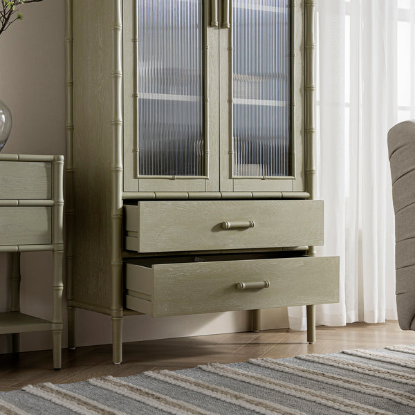 Villa Stripe Indoor Outdoor Handwoven Grey Rug