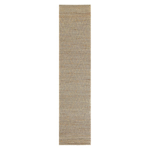 Cambria Wool and Jute Handwoven Patterned Runner