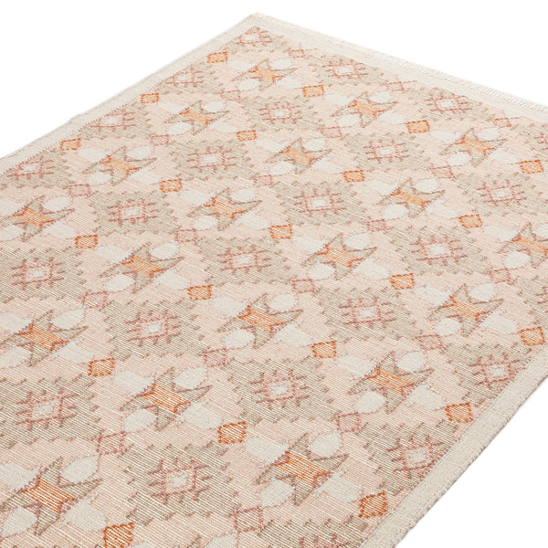Yasmin Kilim Pink Handwoven Wool & Jute Rug