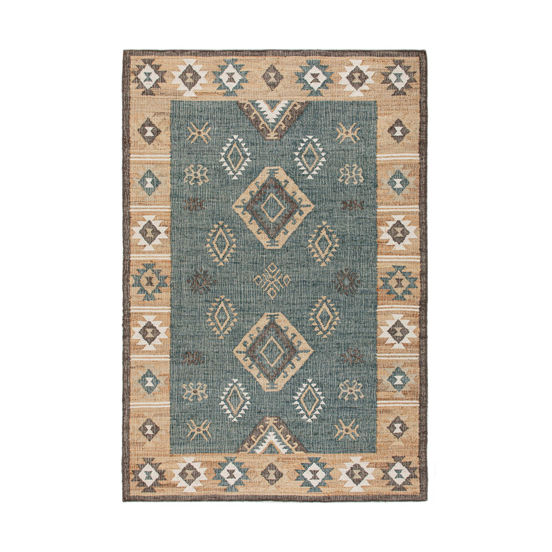 Zaida Kilim Traditional Handwoven Wool & Jute Rug