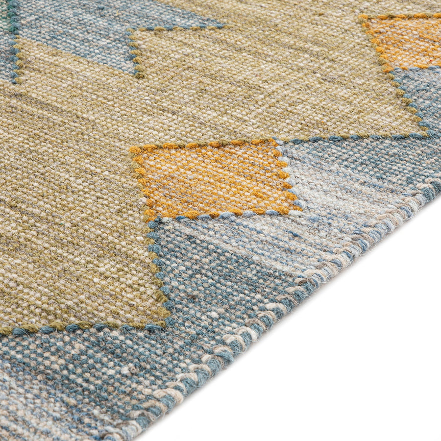 Zairya Kilim Handwoven Wool & Cotton Rug