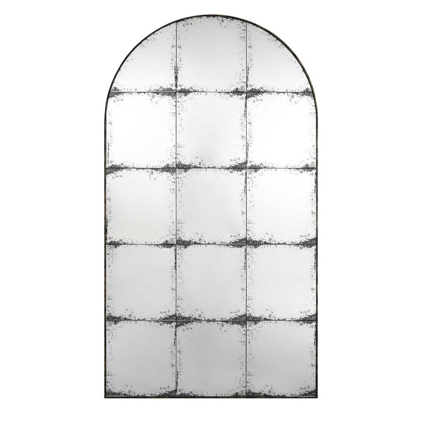 Bibury Antiqued Full Length Mirror Arched 180 x 100 cm