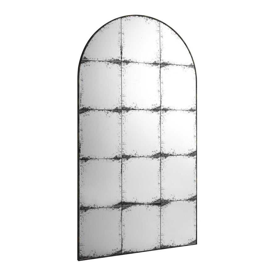 Bibury Antiqued Full Length Mirror Arched 180 x 100 cm