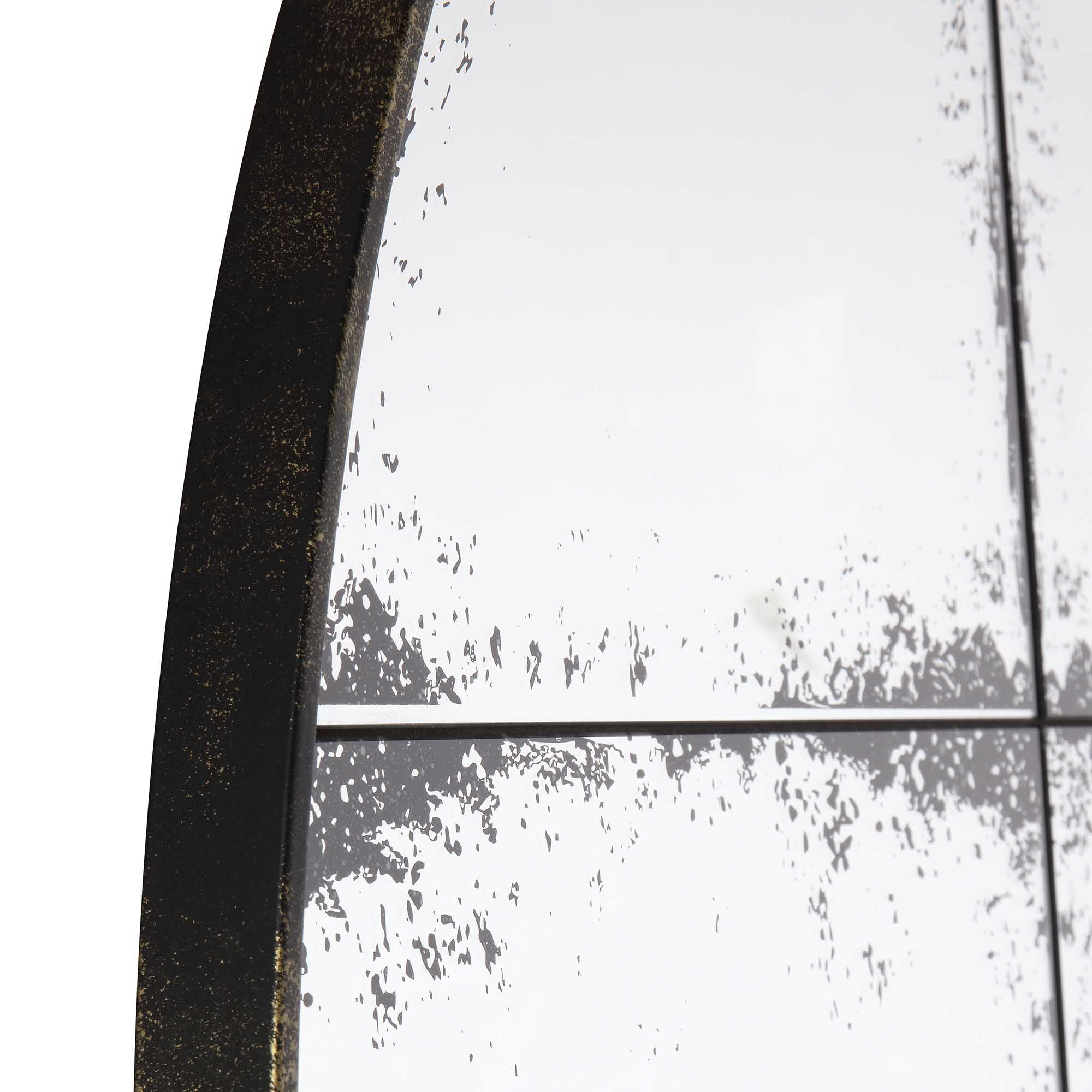 Bibury Antiqued Full Length Mirror Arched 180 x 100 cm