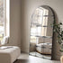 Bibury Antiqued Full Length Mirror Arched 180 x 100 cm - daals