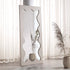 Destin Wave Mirror 160 x 70 cm, Taupe Gloss - daals