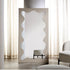 Destin Wave Mirror 180 x 100 cm, Taupe Gloss - daals