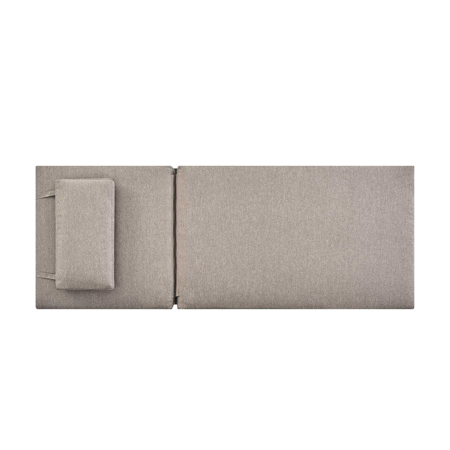 Jardin Aluminium Outdoor Sun Lounger, Granite