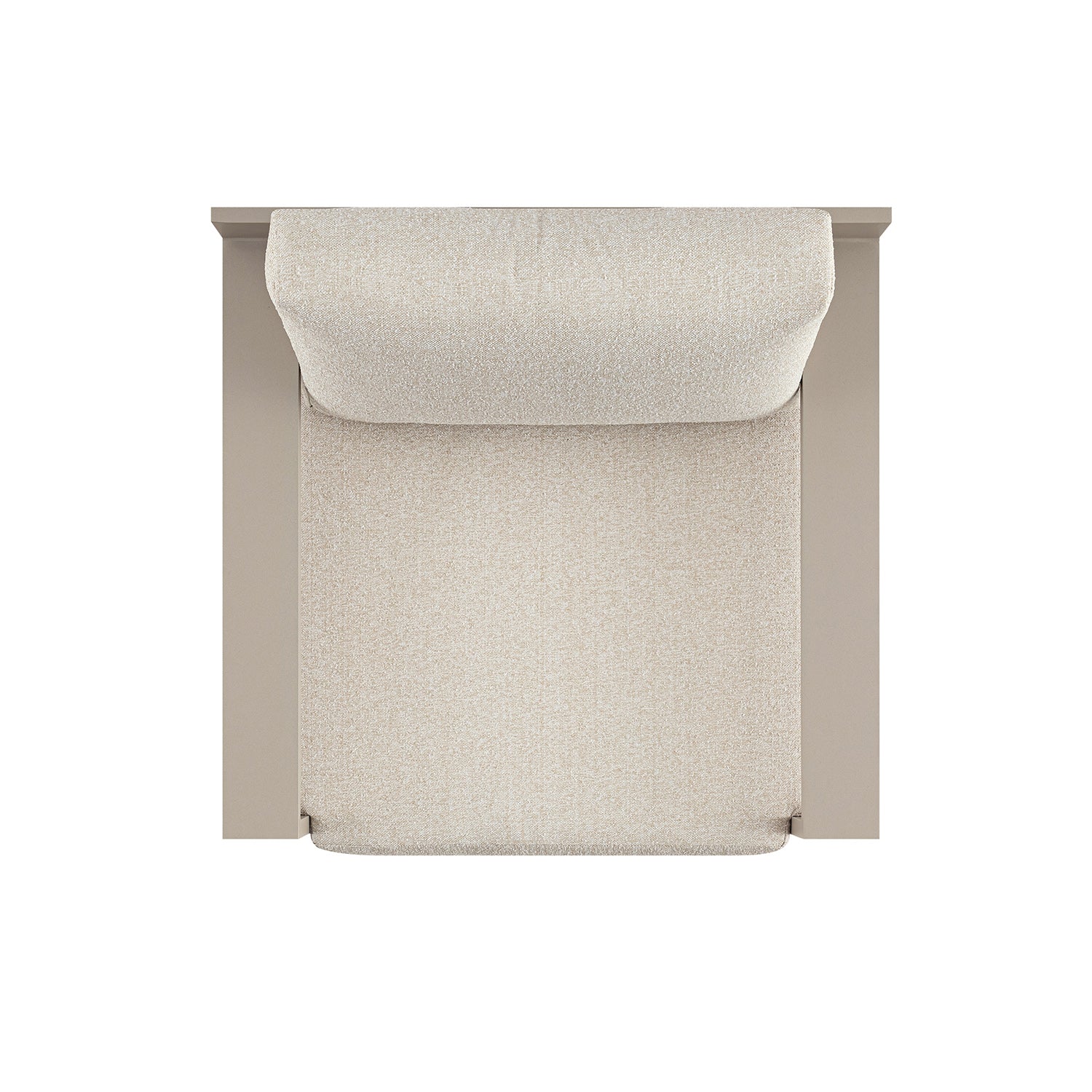 Jardin Aluminium Swivel Armchair, Pumice