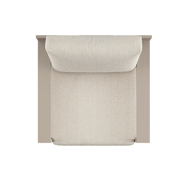 Jardin Aluminium Swivel Armchair, Pumice